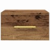 Cabinet de chevet Bois ancien 35 x 35 x 20 cm Bois d'ingénierie 632909632909