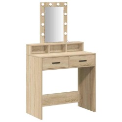 Table de Toilette Marron 79 x 41 x 140 cm Bois d'ingénierie 632915632915