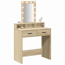 Table de Toilette Marron 79 x 41 x 140 cm Bois d'ingénierie 632915632915