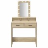 Table de Toilette Marron 79 x 41 x 140 cm Bois d'ingénierie 632915632915
