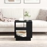 Table basse Chêne noir 40 x 40 x 43 cm Bois d'ingénierie 632918632918