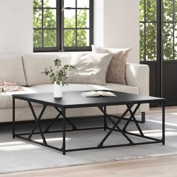 Table basse Chêne noir 100 x 100 x 40 cm Bois d'ingénierie 632925632925