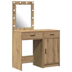 Table de Toilette 2 pcs Marron 50 x 41 x 135 cm 632942632942