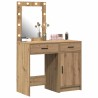 Table de Toilette 2 pcs Marron 50 x 41 x 135 cm 632942632942