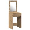Table de Toilette Chêne artisanal 50 x 41 x 135 cm 632943632943