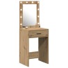 Table de Toilette Chêne artisanal 50 x 41 x 135 cm 632943632943