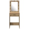 Table de Toilette Chêne artisanal 50 x 41 x 135 cm 632943632943