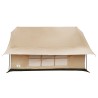 Tente Cabane Crème 340 x 246 x 210 cm Polycoton 632953632953