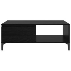 Table basse Chêne noir 90 x 60 x 35 cm Bois d'ingénierie 632955632955