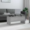 Table basse Sonoma gris 102x50,5x46,5 cm Bois d'ingénierie 632959632959