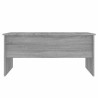 Table basse Sonoma gris 102x50,5x46,5 cm Bois d'ingénierie 632959632959