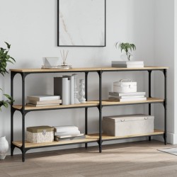 Table console chêne sonoma 150x29x75 cm bois d'ingénierie 632960632960