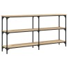 Table console chêne sonoma 150x29x75 cm bois d'ingénierie 632960632960