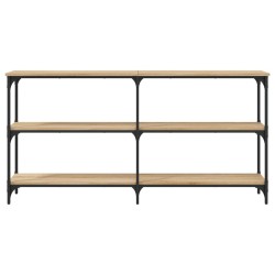 Table console chêne sonoma 150x29x75 cm bois d'ingénierie 632960632960