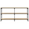 Table console chêne sonoma 150x29x75 cm bois d'ingénierie 632960632960