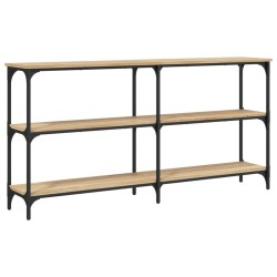 Table console chêne sonoma 150x29x75 cm bois d'ingénierie 632960632960