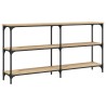 Table console chêne sonoma 150x29x75 cm bois d'ingénierie 632960632960