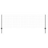 Clôture Euro avec poteau 25 x 0,8 m Acier recouvert de PVC Gris 632961632961