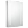 Armoire de salle de bain à miroir LED 50x13x70 cm 632962632962