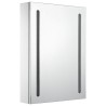Armoire de salle de bain à miroir LED 50x13x70 cm 632962632962