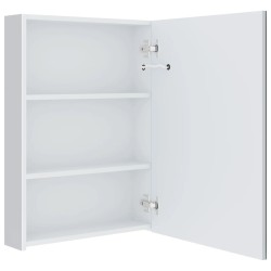 Armoire de salle de bain à miroir LED 50x13x70 cm 632962632962
