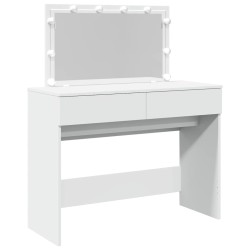 Coiffeuse avec LED blanc 100x40x120 cm 632964632964