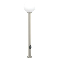 Bornes lumineuses avec sortie lot de 3 120 cm acier inoxydable IP44 632965632965