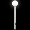 Bornes lumineuses avec sortie lot de 3 120 cm acier inoxydable IP44 632965632965
