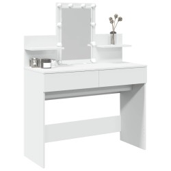 Coiffeuse avec LED blanc 100x40x130 cm 632967632967