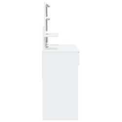 Coiffeuse avec LED blanc 100x40x130 cm 632967632967