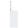 Coiffeuse avec LED blanc 100x40x130 cm 632967632967