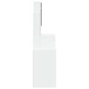 Coiffeuse avec armoire blanc 80x35x132 cm 632978632978