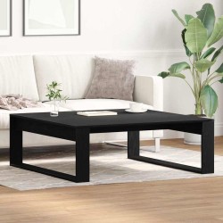 Table basse Chêne noir 100 x 100 x 35 cm Bois d'ingénierie 632991632991