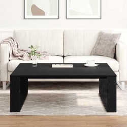 Table basse Chêne noir 100 x 100 x 35 cm Bois d'ingénierie 632991632991