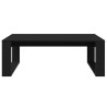 Table basse Chêne noir 100 x 100 x 35 cm Bois d'ingénierie 632991632991
