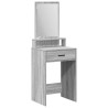 Table de Toilette avec tiroir Gris Sonoma 50 x 41 x 140 cm 632997632997