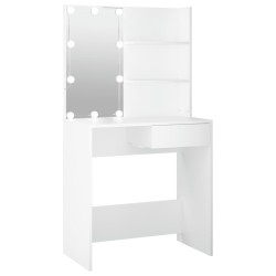 Coiffeuse avec LED Blanc 74,5x40x141 cm 632999632999