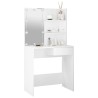 Coiffeuse avec LED Blanc 74,5x40x141 cm 632999632999