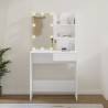 Coiffeuse avec LED Blanc 74,5x40x141 cm 632999632999
