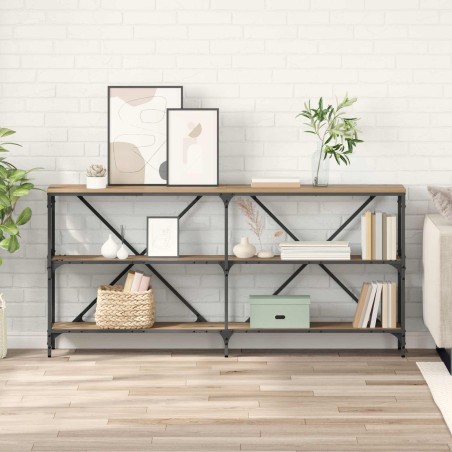Table console Chêne artisanal 160 x 30 x 75 cm 633000633000