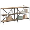 Table console Chêne artisanal 160 x 30 x 75 cm 633000633000