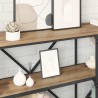 Table console Chêne artisanal 160 x 30 x 75 cm 633000633000