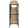 Table console Chêne artisanal 160 x 30 x 75 cm 633000633000