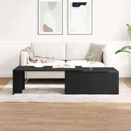 Table basse Chêne noir 150 x 50 x 35 cm Bois d'ingénierie 633001633001