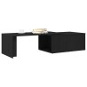 Table basse Chêne noir 150 x 50 x 35 cm Bois d'ingénierie 633001633001