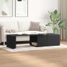Table basse Chêne noir 150 x 50 x 35 cm Bois d'ingénierie 633001633001