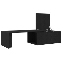 Table basse Chêne noir 150 x 50 x 35 cm Bois d'ingénierie 633001633001