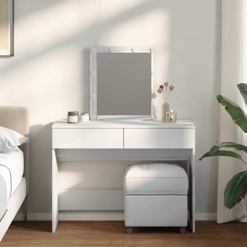 Coiffeuse avec LED blanc 100x40x130 cm 633002633002