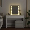 Coiffeuse avec LED blanc 100x40x130 cm 633002633002