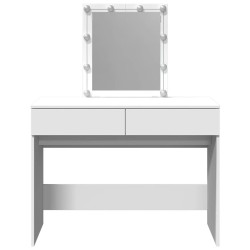 Coiffeuse avec LED blanc 100x40x130 cm 633002633002